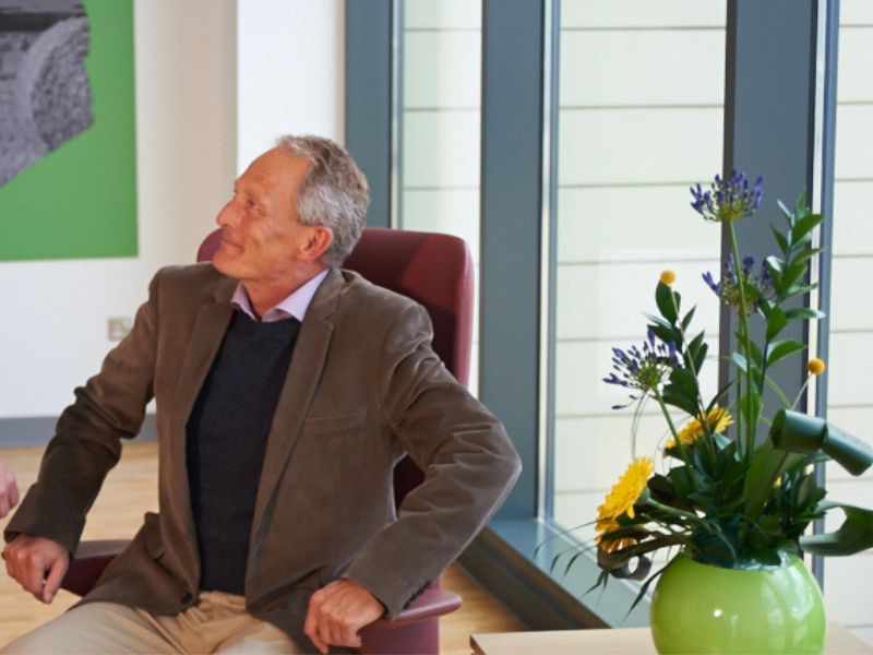 Man in a Health and Wellbeing Coaching Session